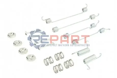 Монтажний набір гальмівної колодки (BENDIX) NISSAN PRIMERA 1.6/2.0D 06.90-01.96 QUICK BRAKE 1050737 Купити в Україні