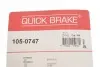 Фото Комплект пружинок колодок стояночного тормоза QUICK BRAKE (105-0747) изображение 10