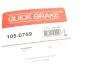 Фото Монтажний набір гальмівної колодки (AKEBONO) HYUNDAI SANTAMO MITSUBISHI LANCER IV, LANCER V, SANTAMO 1.6/2.0 06.92-12.04 QUICK BRAKE (105-0759) зображення 14