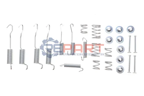 Монтажний набір гальмівної колодки (LUCAS) IVECO DAILY I, DAILY II 2.4D/2.5D/2.8D 01.78-07.07 QUICK BRAKE 1050776 Купити в Україні