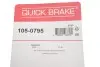 Комплект пружинок колодок стояночного тормоза QUICK BRAKE (105-0795) изображение 3