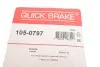 Фото Монтажний набір гальмівної колодки (LUCAS) TOYOTA CARINA E VI, COROLLA 1.4-2.0D 04.92-01.02 QUICK BRAKE (105-0797) зображення 8