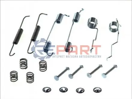 Монтажний набір гальмівної колодки (ATE) FIAT PALIO, SIENA 1.0-1.7D 04.96 QUICK BRAKE 105-0804 Купити в Україні