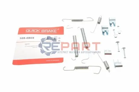 Монтажний комплект колодки QUICK BRAKE 1050805 Купить в Украине