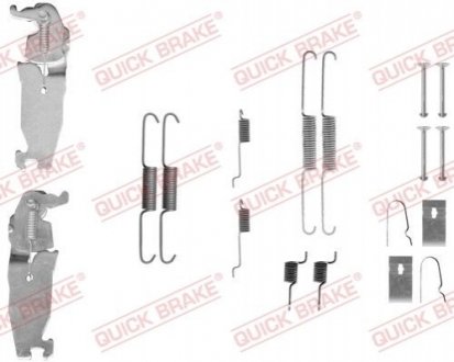 Монтажный набор тормозной колодки QUICK BRAKE 1050811S