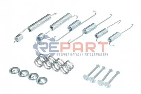 Монтажний набір гальмівної колодки (MANDO) HYUNDAI ATOS 1.0/1.1 02.98-12.10 QUICK BRAKE 105-0824
