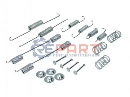 Монтажний набір гальмівної колодки (MANDO) CHRYSLER GRAND VOYAGER III, VOYAGER III, VOYAGER IV DODGE CARAVAN 2.0-3.8 01.95-12.08 QUICK BRAKE 1050861 Купити в Україні