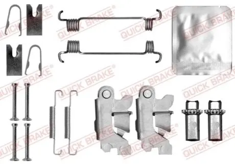 Монтажний набір гальмівної колодки (BENDIX) CITROEN JUMPER III FIAT DUCATO PEUGEOT BOXER 2.0D-Electric 04.06 QUICK BRAKE 105-0875S Купити в Україні