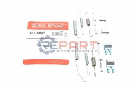 Монтажный набор колодки QUICK BRAKE 1050882 Купить в Украине