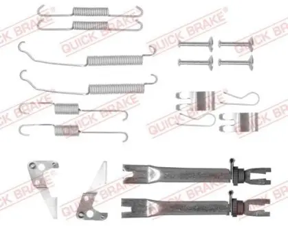 Монтажний набір гальмівної колодки FORD FIESTA, FIESTA VI, KA+ III 1.0-1.6D 05.02 QUICK BRAKE 105-0882S Купити в Україні