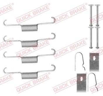 Колодки гальмівні задні дискові QUICK BRAKE 105-0884 (фото 1)