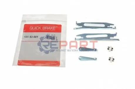 Регулятор гальм AUDI 80 B2, A2 SEAT AROSA, CORDOBA, CORDOBA VARIO, IBIZA II, TOLEDO I SKODA SUPERB I VW DERBY, GOLF I, GOLF II, JETTA I, JETTA II, LUPO I, PASSAT B1 0.9-2.8 05.73-03.08 QUICK BRAKE 10553001 Купити в Україні