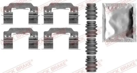 Монтажний набір гальмівних колодок PEUGEOT 2008 I, 308, 308 II 1.2-2.0D 03.13 QUICK BRAKE 1090007 Купити в Україні