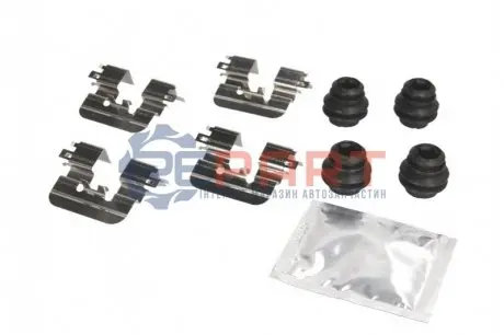 Монтажний набір гальмівних колодок HYUNDAI I30 KIA CARENS IV OPEL CROSSLAND X / CROSSLAND 1.2-2.0 11.11 QUICK BRAKE 1090033 Купити в Україні