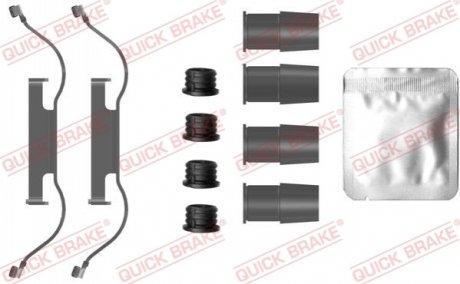 Монтажный набор тормозных колодок передний QUICK BRAKE 1090088 (фото 1)