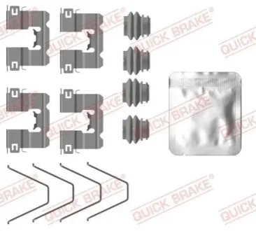 Монтажний набір гальмівних колодок HYUNDAI I30 KIA CEED, PROCEED, XCEED NISSAN NOTE 1.0-1.6H 08.12 QUICK BRAKE 109-0137 Купити в Україні