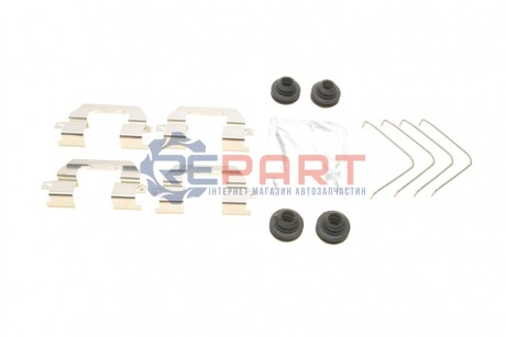 Планка супорта (переднього) прижимна (к-кт) Hyundai i10 III (AC3/Ai3) 20- QUICK BRAKE 109-0173