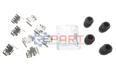 Монтажний набір гальмівних колодок HYUNDAI SANTA FE IV, SANTA FE V KIA SORENTO IV 1.6H/2.2D/2.5 03.20 QUICK BRAKE 1090175