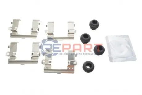 Планка супорта (переднього) прижимна (к-кт) Hyundai Ioniq 5/Kia EV6 21- QUICK BRAKE 109-0178 Купить в Украине