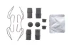 Монтажний набір гальмівних колодок VW CALIFORNIA T7 CAMPER, MULTIVAN T7 1.4H-2.0D 08.21 QUICK BRAKE (109-0217) изображение 1