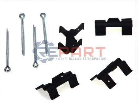 Монтажный компл.,тормоз.колодки QUICK BRAKE 1090951 Купить в Украине