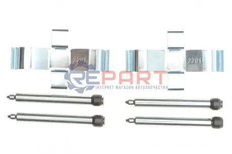 Монтажний набір гальмівних колодок MERCEDES 190 (W201) AUDI 80 B2 1.6-2.6 08.81-08.93 QUICK BRAKE 109-1037 Купити в Україні