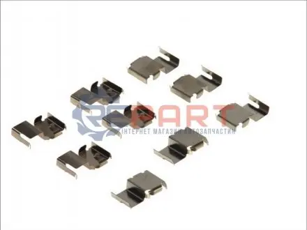 Монтажный компл.,тормоз.колодки QUICK BRAKE 1091063