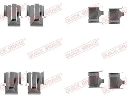 Монтажный набор тормозной колодки QUICK BRAKE 1091078