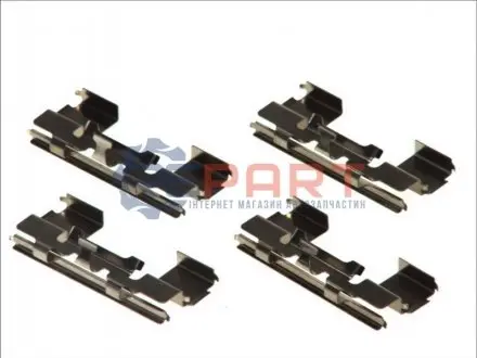 Фото 1 — Мотажний комплект гальмівних колодок QUICK BRAKE (1091104) Фото Мотажний комплект гальмівних колодок QUICK BRAKE (1091104) зображення 1