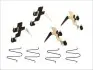 Фото Монтажний набір гальмівних колодок MAZDA 323 F V, MX-5 I, MX-5 II 1.5-2.0 01.93-10.05 QUICK BRAKE (1091207) зображення 1