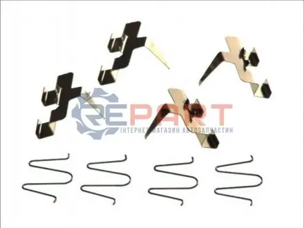 Монтажний набір гальмівних колодок MAZDA 323 F V, MX-5 I, MX-5 II 1.5-2.0 01.93-10.05 QUICK BRAKE 1091207 Купити в Україні