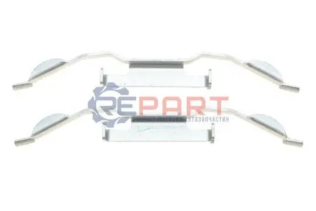 Монтажный компл.,тормоз.колодки QUICK BRAKE 1091221 Купить в Украине