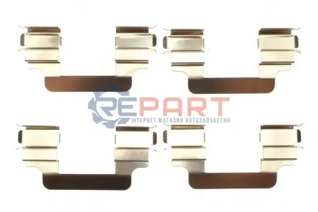 Фото Монтажный компл.,тормоз.колодки QUICK BRAKE (1091231) изображение 1