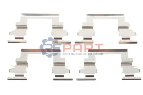 Монтажный компл.,тормоз.колодки QUICK BRAKE 1091236 Купить в Украине
