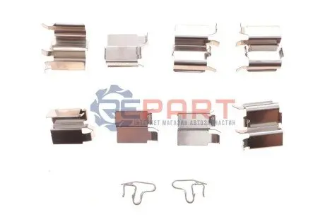 Монтажний набір гальмівних колодок MAZDA 3, 323 F VI, 323 S VI, RX-8 MITSUBISHI PAJERO PININ I TOYOTA RAV 4 II 1.3-2.4 09.98-09.14 QUICK BRAKE 1091240 Купити в Україні