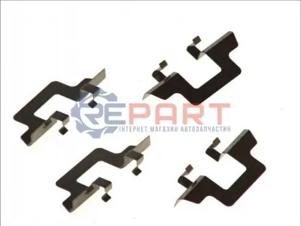 Монтажний набір гальмівних колодок CITROEN C2, C2 ENTERPRISE, C3 I 1.1-1.4LPG 02.02-09.12 QUICK BRAKE 1091242 Купити в Україні