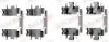Фото Монтажний набір гальмівних колодок HONDA CIVIC V, CIVIC VI, CRX III, INTEGRA, JAZZ II, LOGO 1.2-2.0 10.91-11.08 QUICK BRAKE (1091257) зображення 1