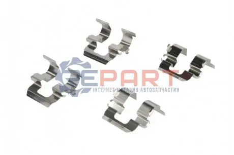 Фото 1 — Мотажний комплект гальмівних колодок QUICK BRAKE (1091259) Фото Мотажний комплект гальмівних колодок QUICK BRAKE (1091259) зображення 1