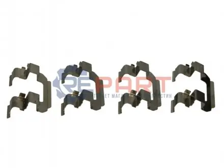 Монтажний набір гальмівних колодок CHEVROLET EPICA, EVANDA, LACETTI, NUBIRA, REZZO DAEWOO EVANDA, LACETTI, LEGANZA, NUBIRA, TACUMA / REZZO 1.4-2.5 04.97 QUICK BRAKE 1091287 Купити в Україні
