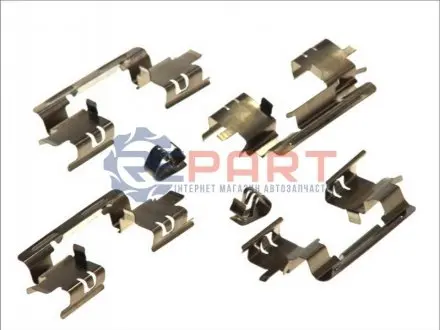 Монтажний набір гальмівних колодок TOYOTA CAMRY 2.0/2.4/3.0 08.01-11.06 QUICK BRAKE 109-1613 Купити в Україні