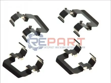 Фото 1 — Планка супорта (переднього) прижимна (к-кт) Hyundai Tucson/Kia Sportage 98- (Mando) QUICK BRAKE (109-1617) Фото Планка супорта (переднього) прижимна (к-кт) Hyundai Tucson/Kia Sportage 98- (Mando) QUICK BRAKE (109-1617) зображення 1