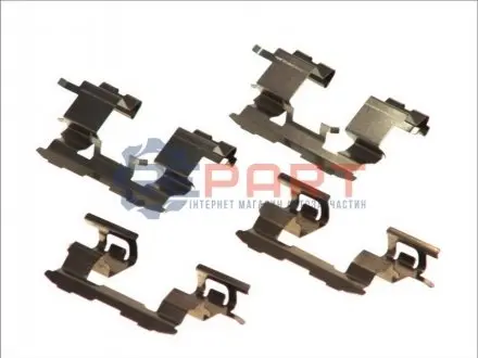 Монтажний набір гальмівних колодок TOYOTA IQ, MR2 III, PRIUS, YARIS, YARIS VERSO 1.0-1.8 04.99-12.15 QUICK BRAKE 109-1631 Купити в Україні