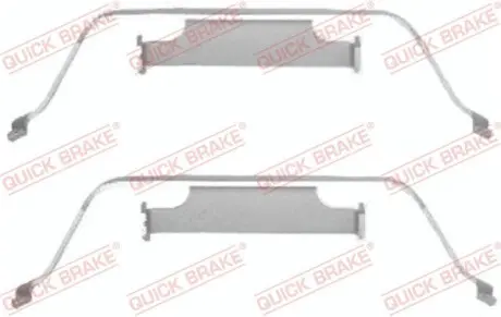 Монтажный набор дисковых колодок QUICK BRAKE 1091638