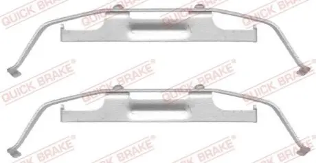 Монтажний набір гальмівних колодок BMW X5 (E53) 4.4/4.6/4.8 01.00-10.06 QUICK BRAKE 1091642