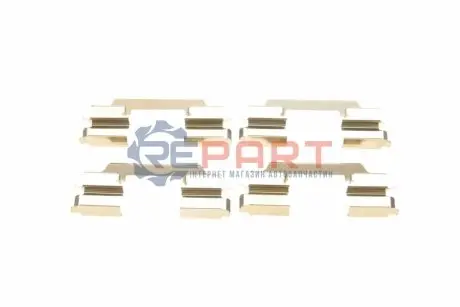 Монтажный комплект дисковых колодок QUICK BRAKE 1091649 Купить в Украине