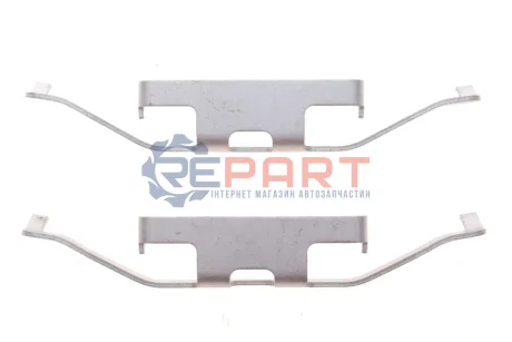 Монтажний набір гальмівних колодок VW MULTIVAN T5, TOUAREG, TRANSPORTER T5 1.9D-6.0 10.02-08.15 QUICK BRAKE 1091682 Купити в Україні