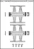 Монтажний набір гальмівних колодок MERCEDES SPRINTER 5-T (B905), T2/LN1, VARIO, VARIO (B667, B670, B668), VARIO (B670), VARIO (B670, B668, B667) 2.3-4.3D 04.86 QUICK BRAKE (109-1687) зображення 2