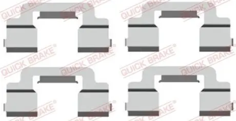 Амортизатор передний левый QUICK BRAKE 1091703