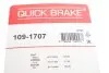 Монтажний набір гальмівних колодок FIAT SEDICI HONDA CIVIC VIII OPEL MOKKA / MOKKA X SUZUKI SX4 1.3-2.2D 09.05 QUICK BRAKE (109-1707) зображення 3