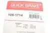 Монтажний набір гальмівних колодок MITSUBISHI CARISMA, COLT IV, LANCER V, LANCER VI 1.6-2.0D 07.91-06.06 QUICK BRAKE (109-1714) зображення 2